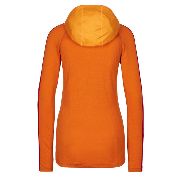 W MERINO 200 SONEBULA LS HALF ZIP HOOD Damen - Funktionsunterwäsche