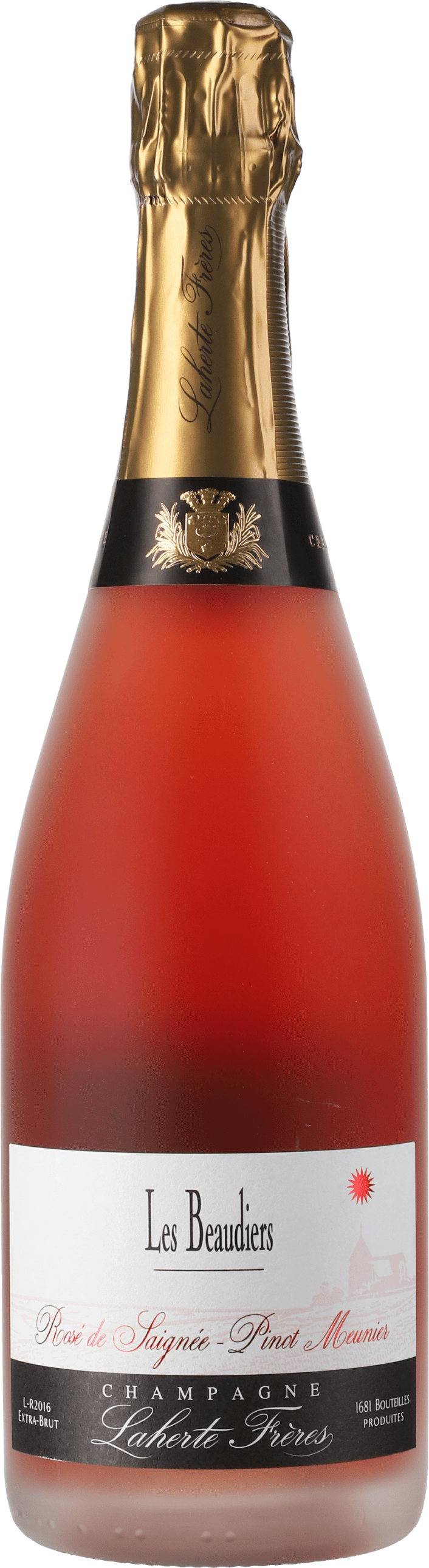 Laherte Freres: Champagne Les Beaudiers Rosé de Saignée Extra Brut 2018