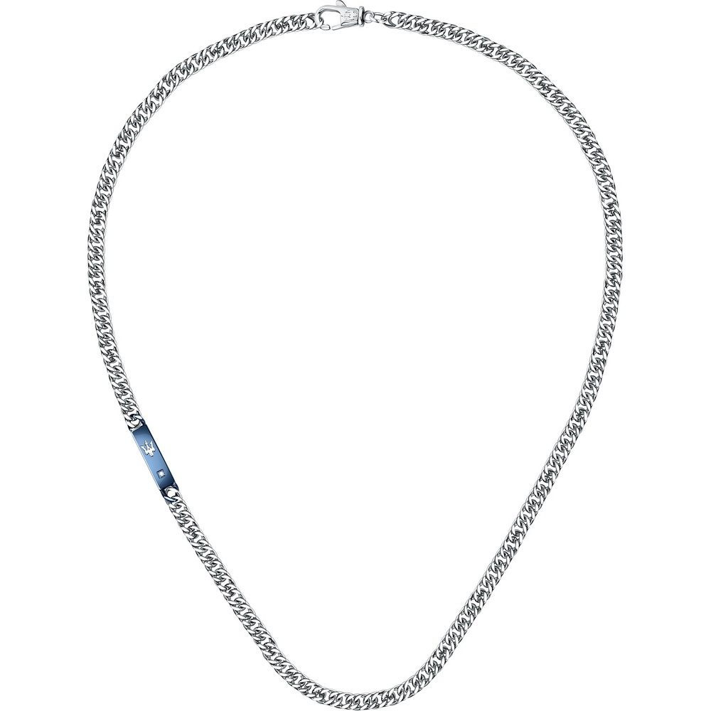 Maserati Chaînette Acier inoxydable collier