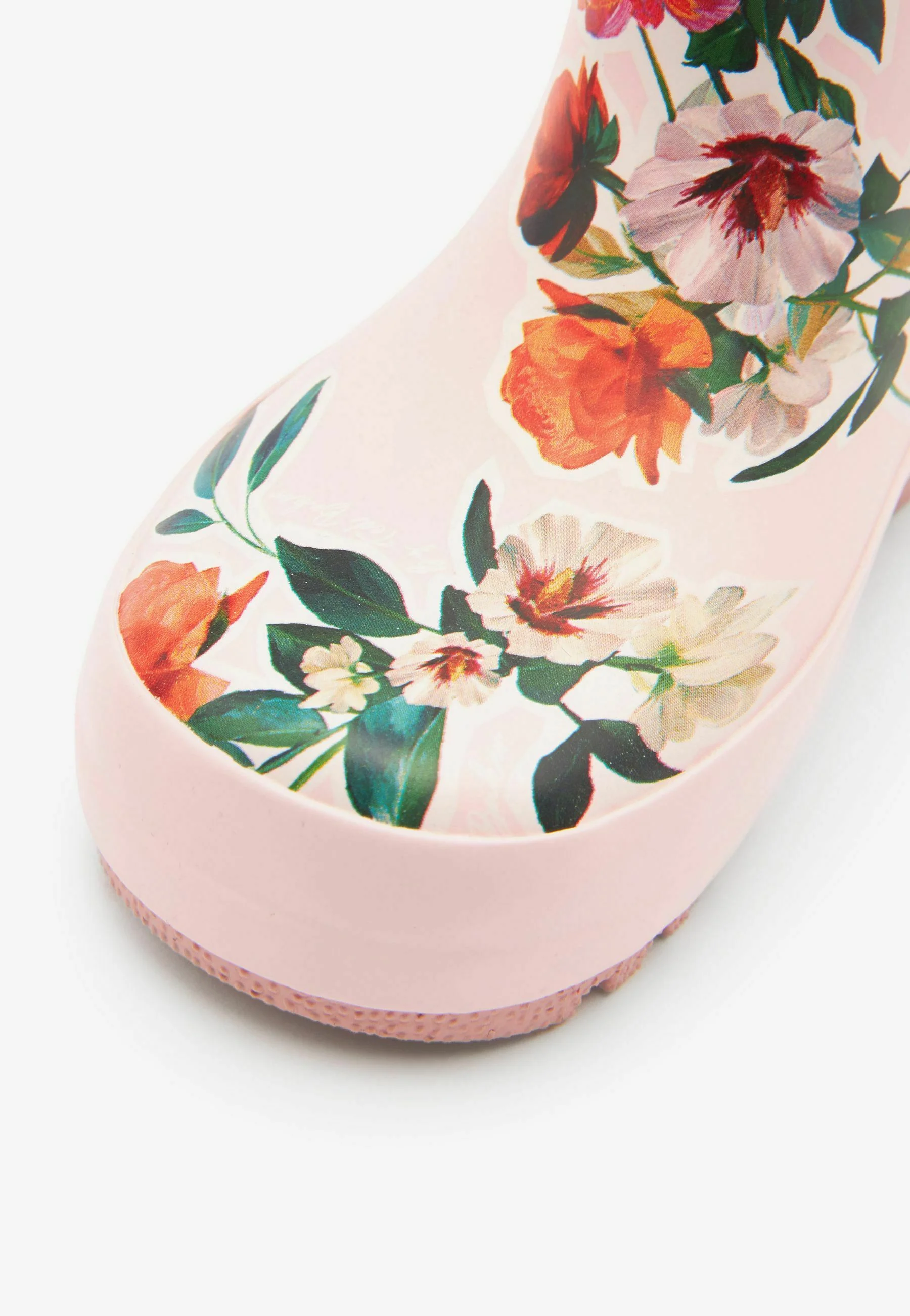 Botas de agua Baker by Ted Baker con flores en color rosa pálido - Botas de goma