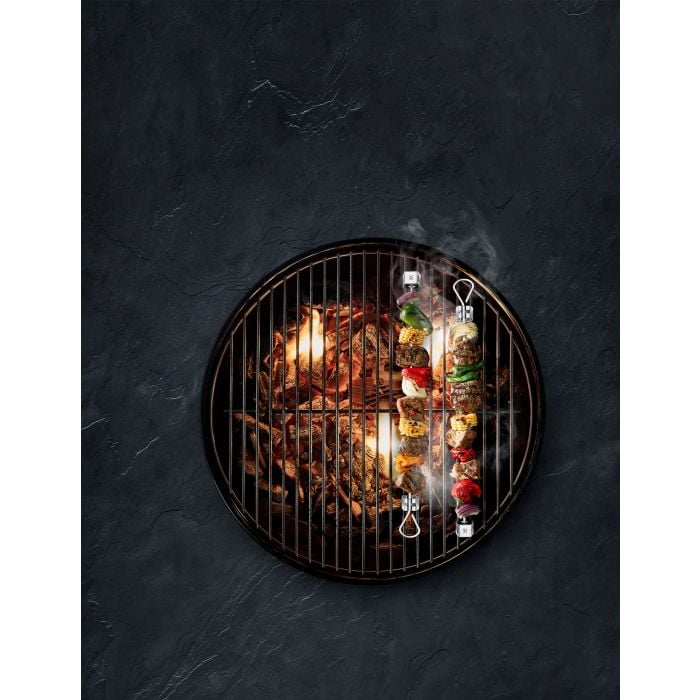 BBQ Spiesse-Set, 2-teilig mit Clips