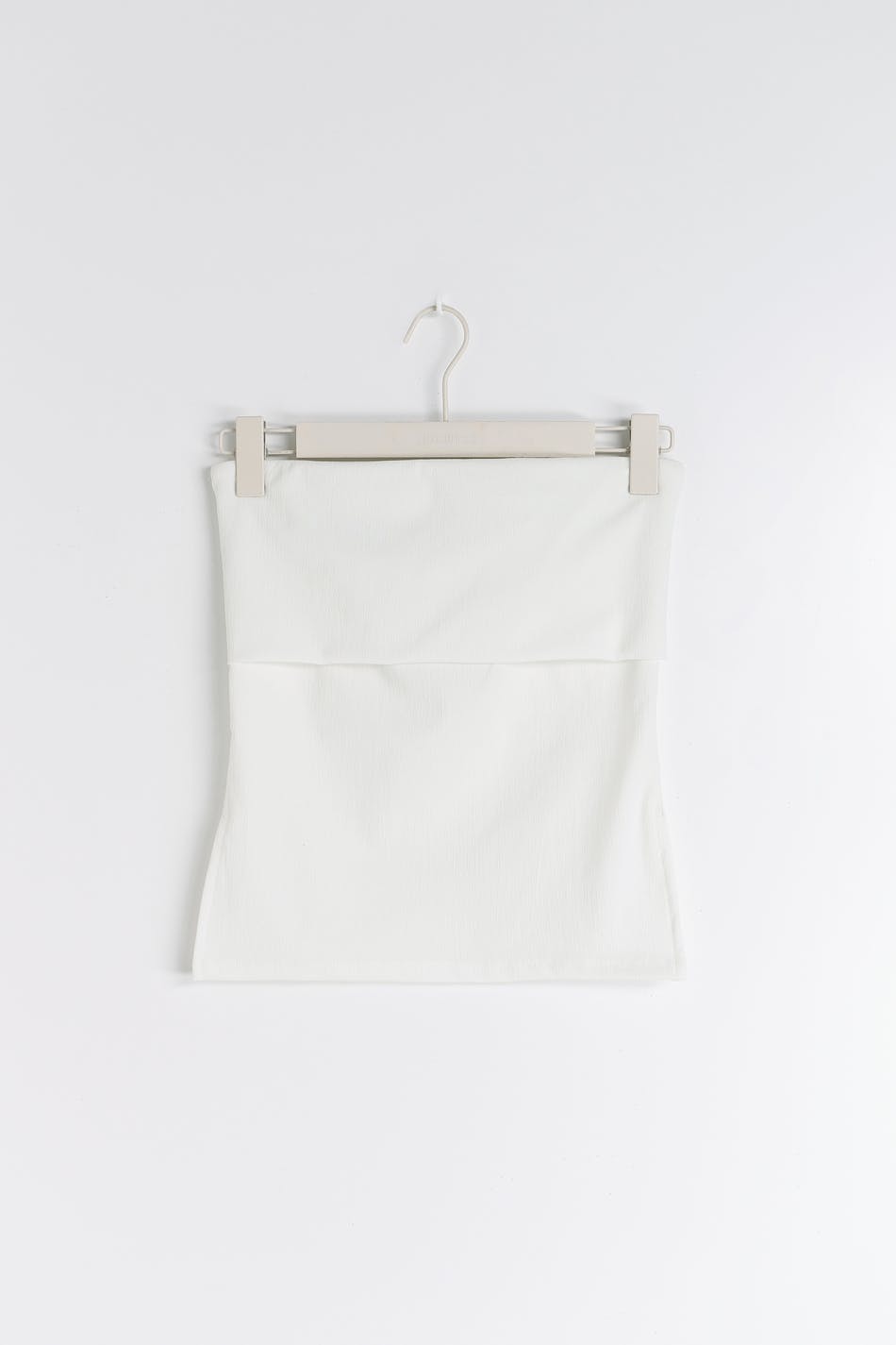 Folded down tube top