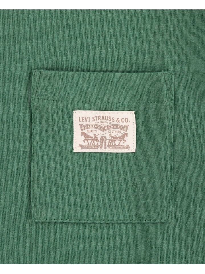 Levi's Kids Longsleeve in Grün günstig kaufen