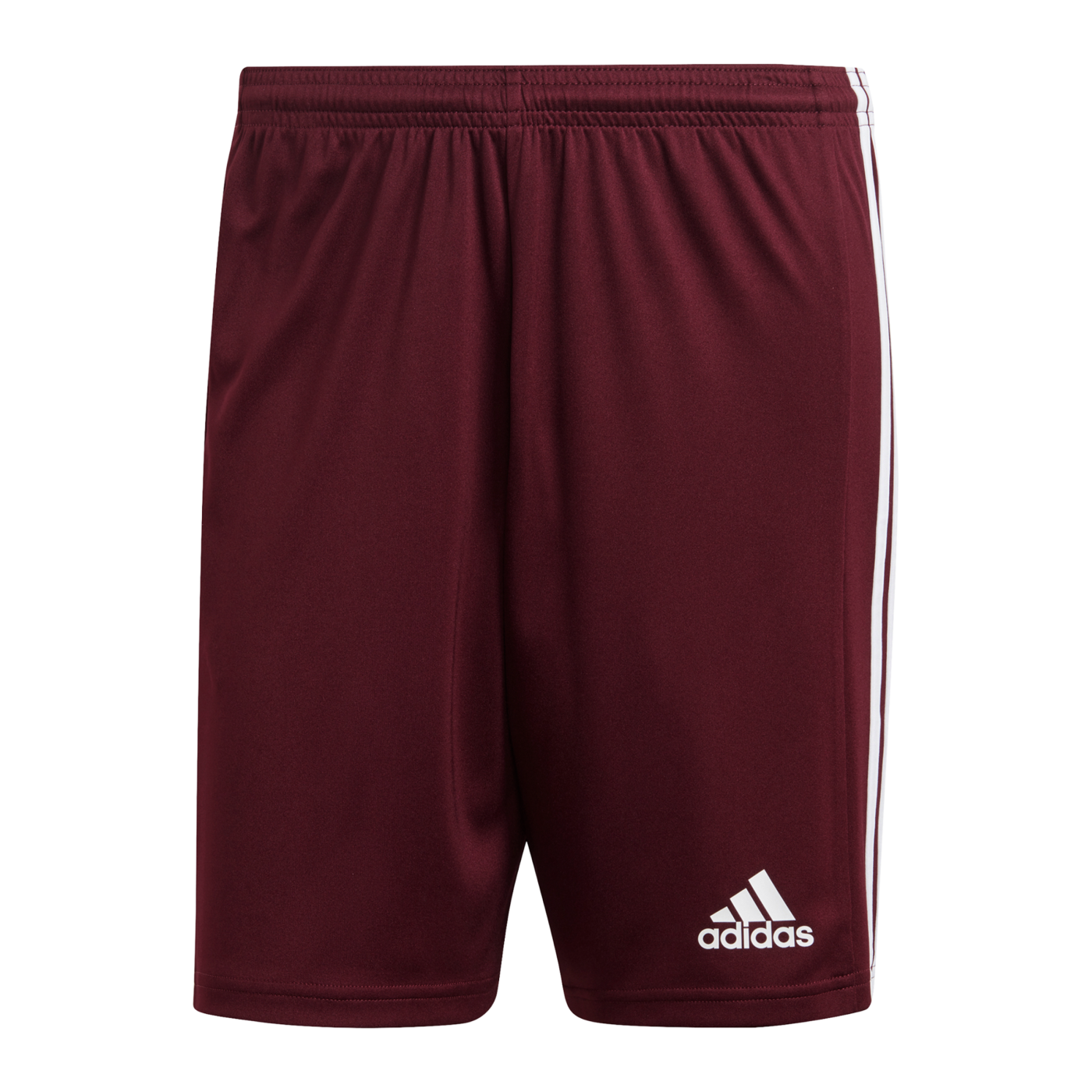 adidas Squadra 21 Short Dunkelrot Weiss