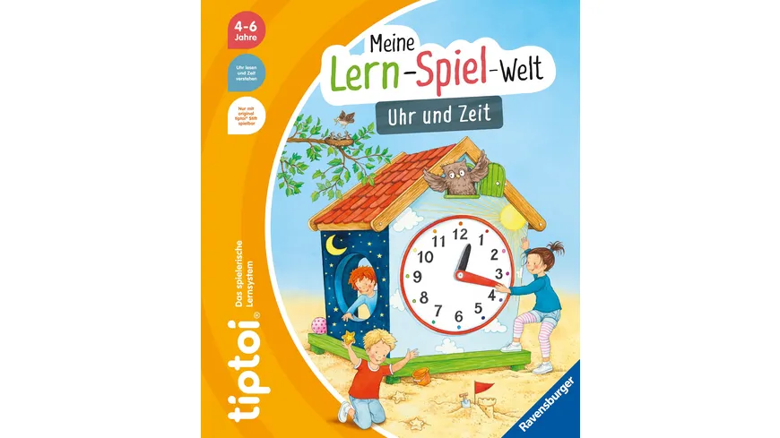 Ravensburger tiptoi - Uhr und Zeit