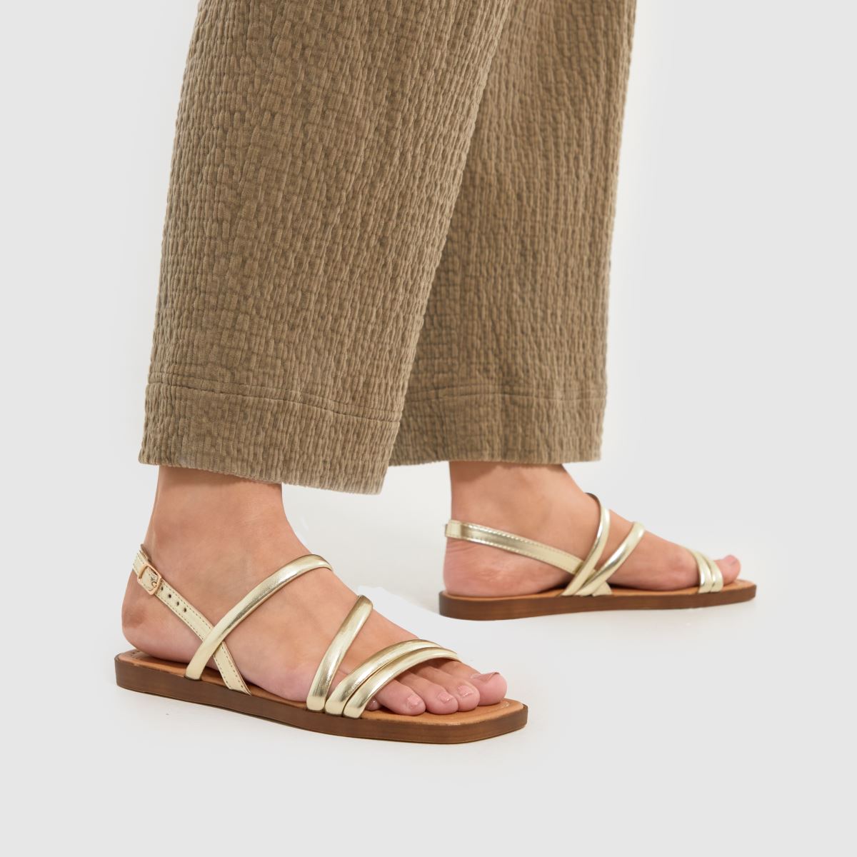 Schuh Tiffany sandaler i guld