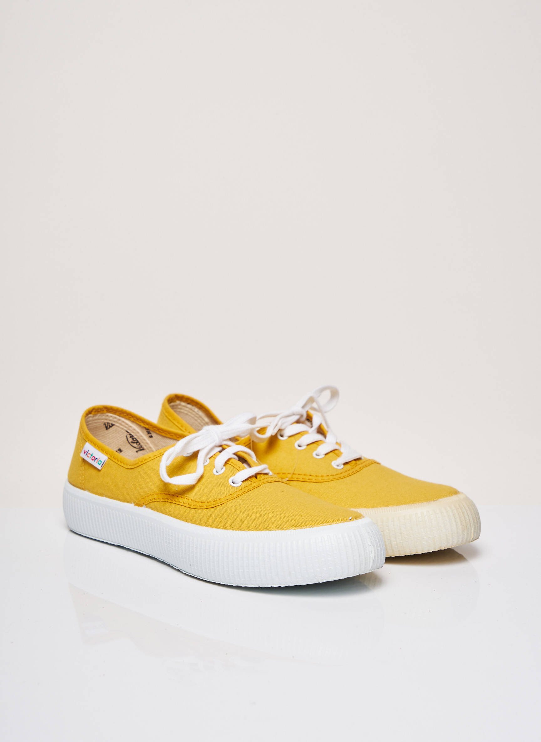 Victoria Baskets Femme couleur jaune