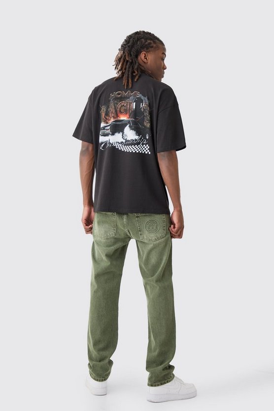 Oversize T-Shirt mit Print