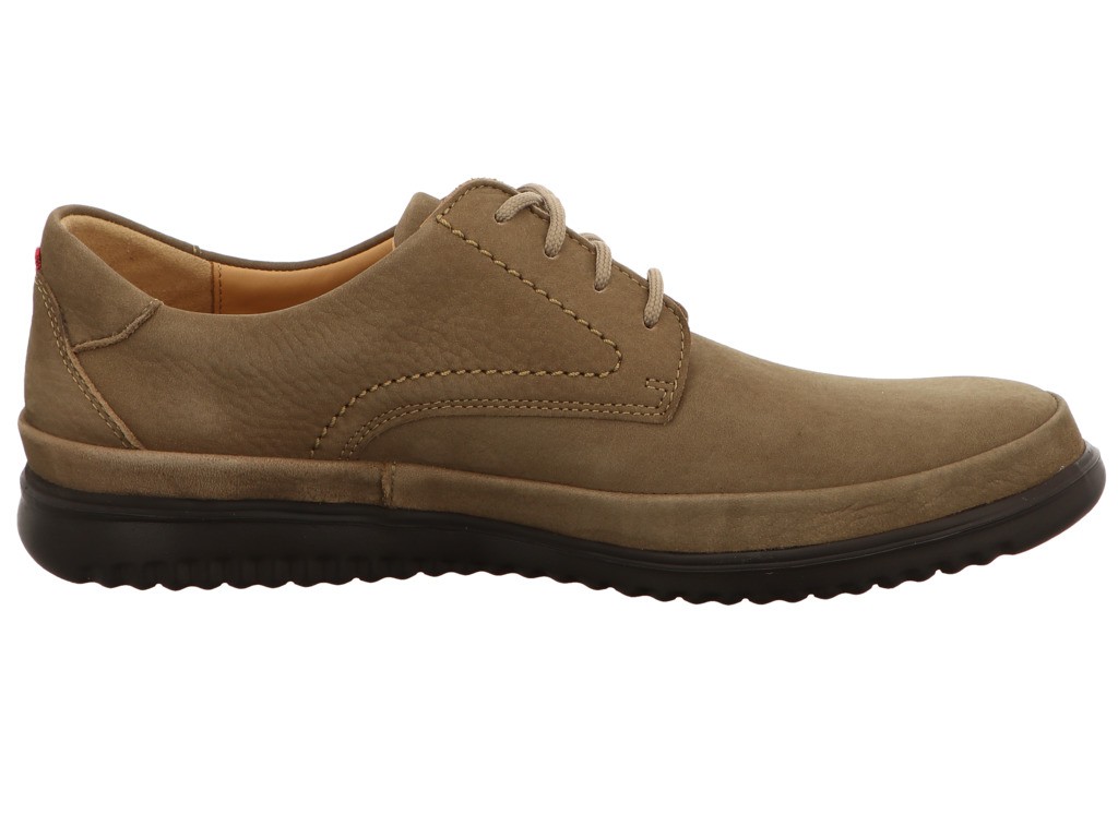 MEPHISTO Komfort Schnürer braun DARK TAUPE