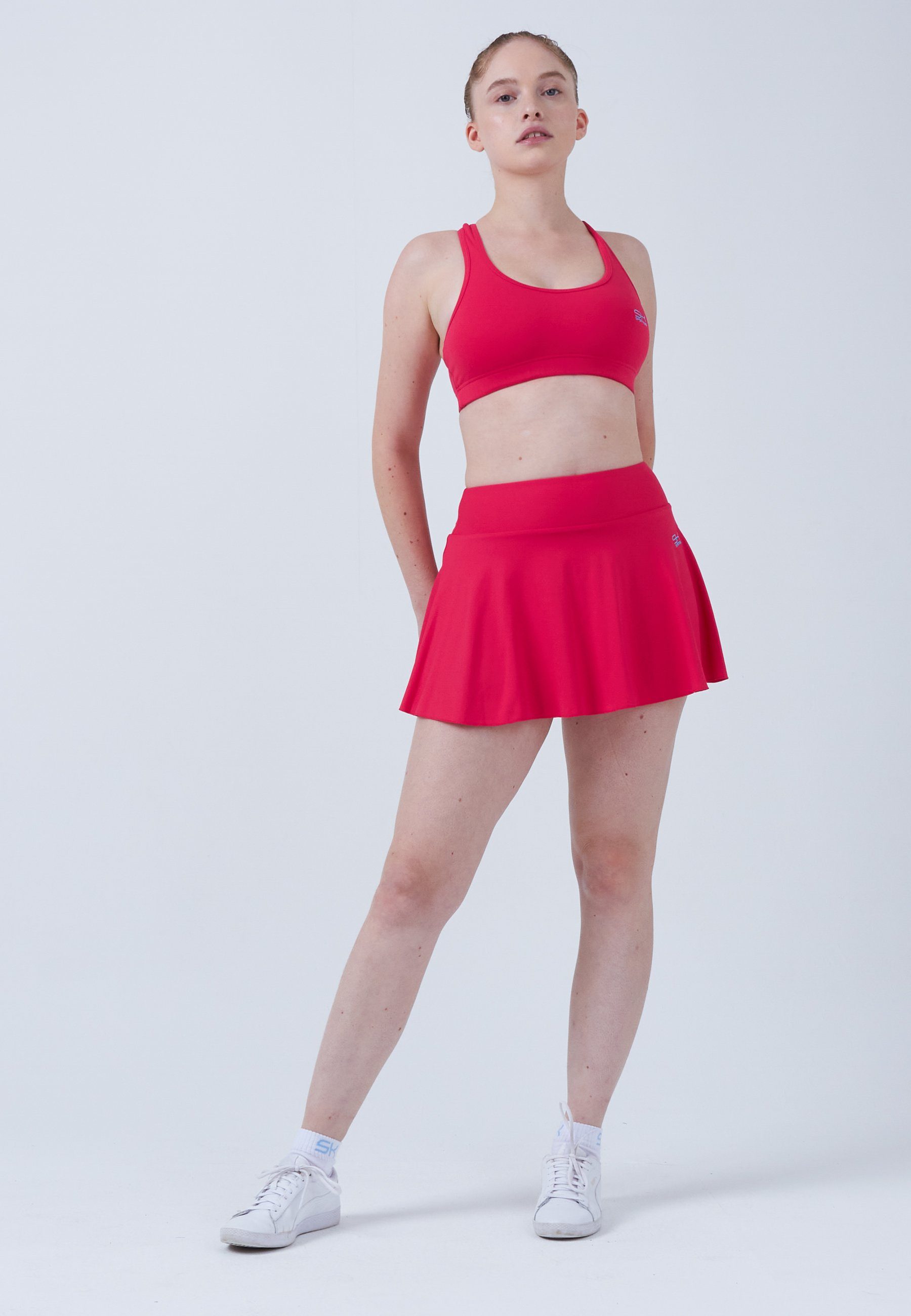 SPORTKIND Tennisrock Advantage Tennis Skort Mädchen & Damen pink