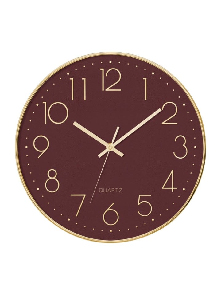Atmosphera Créateur d'intérieur Wanduhr in rot günstig kaufen onesize
