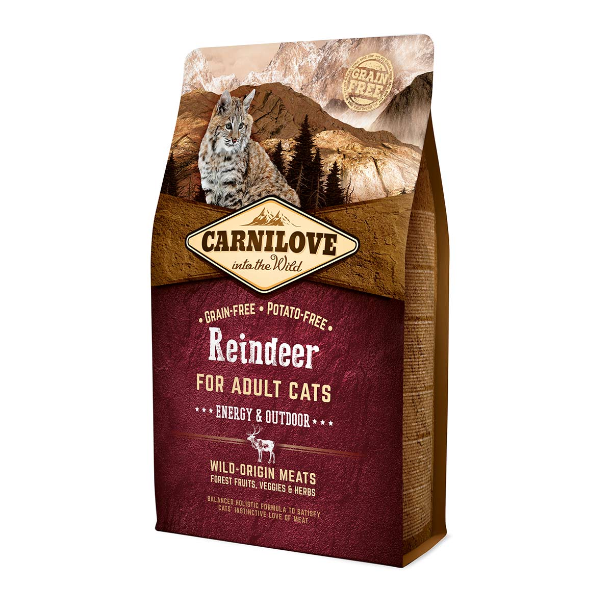 Carnilove Cat Adult - Reindeer / Energy & Outdoor