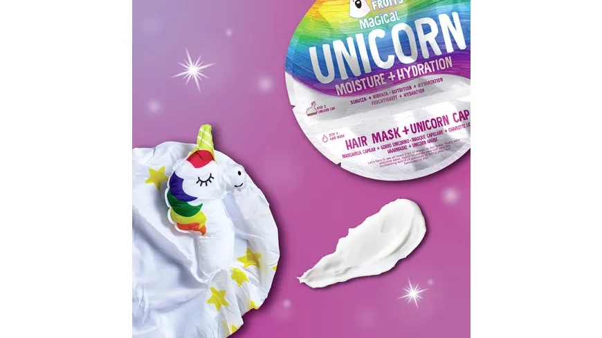Bear Fruits Haarkur/Balsam/ Unicorn Hair Mask + Cap 20ml 20 ml