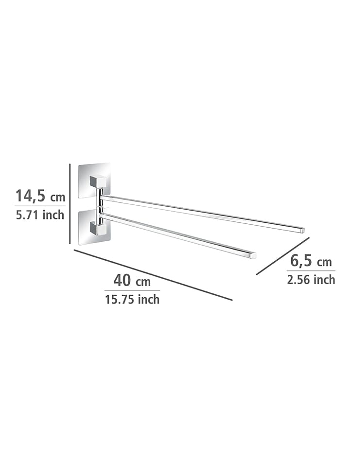 Wenko Edelstahl-Handtuchhalter 