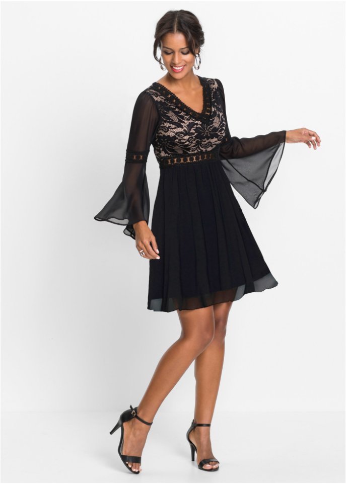 Kleid mit Spitze