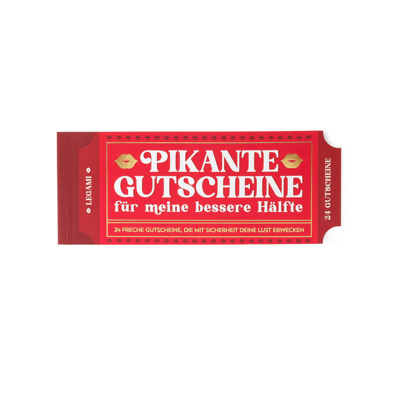Podložka s 24 pikantnými kupónmi - nemecká