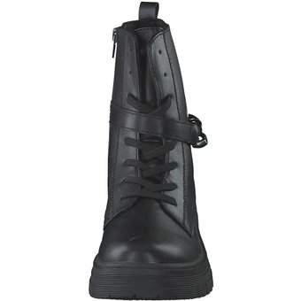 Barbarella Schnür Boots in schwarz