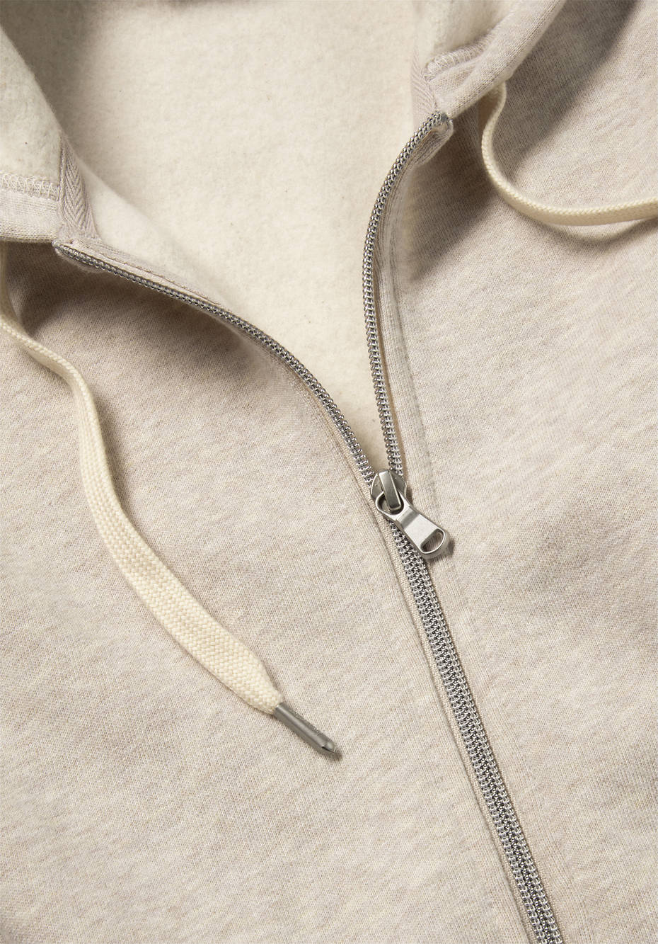 Sweatjacke aus reiner Bio-Baumwolle