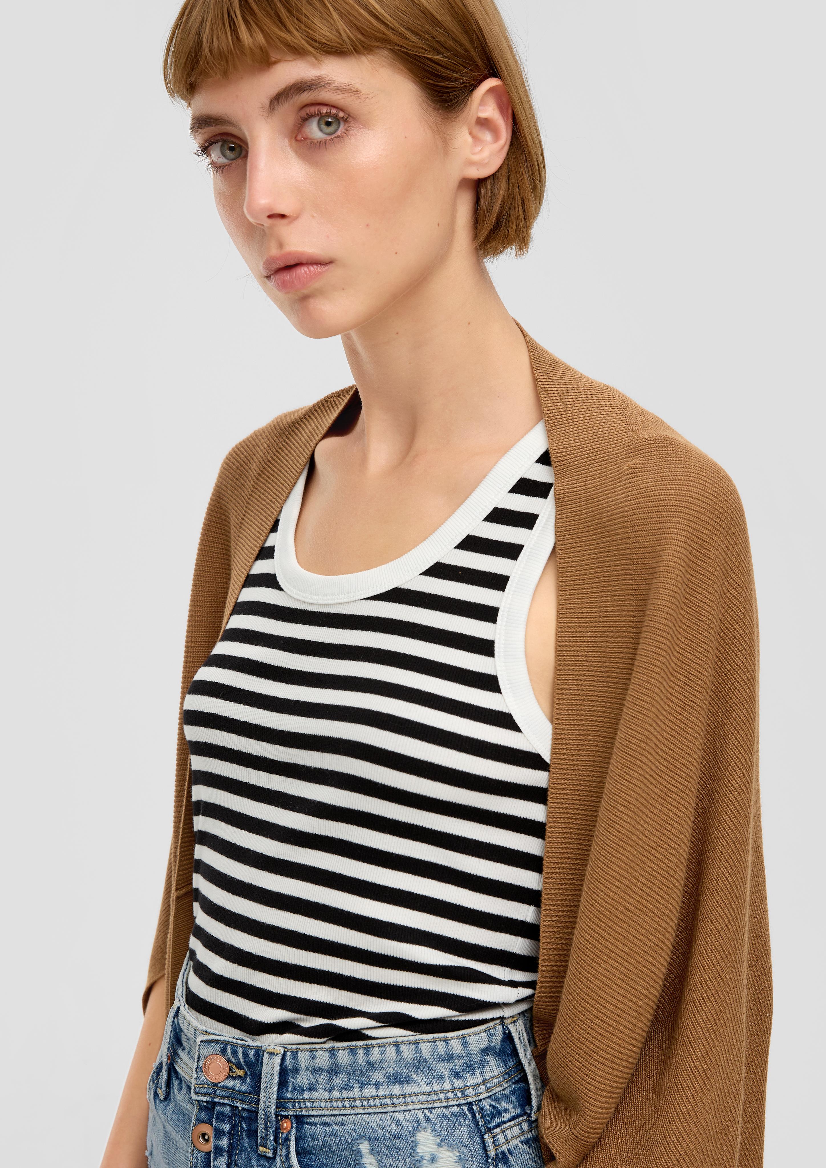 Poncho aus Viskosemix  2134248-8469