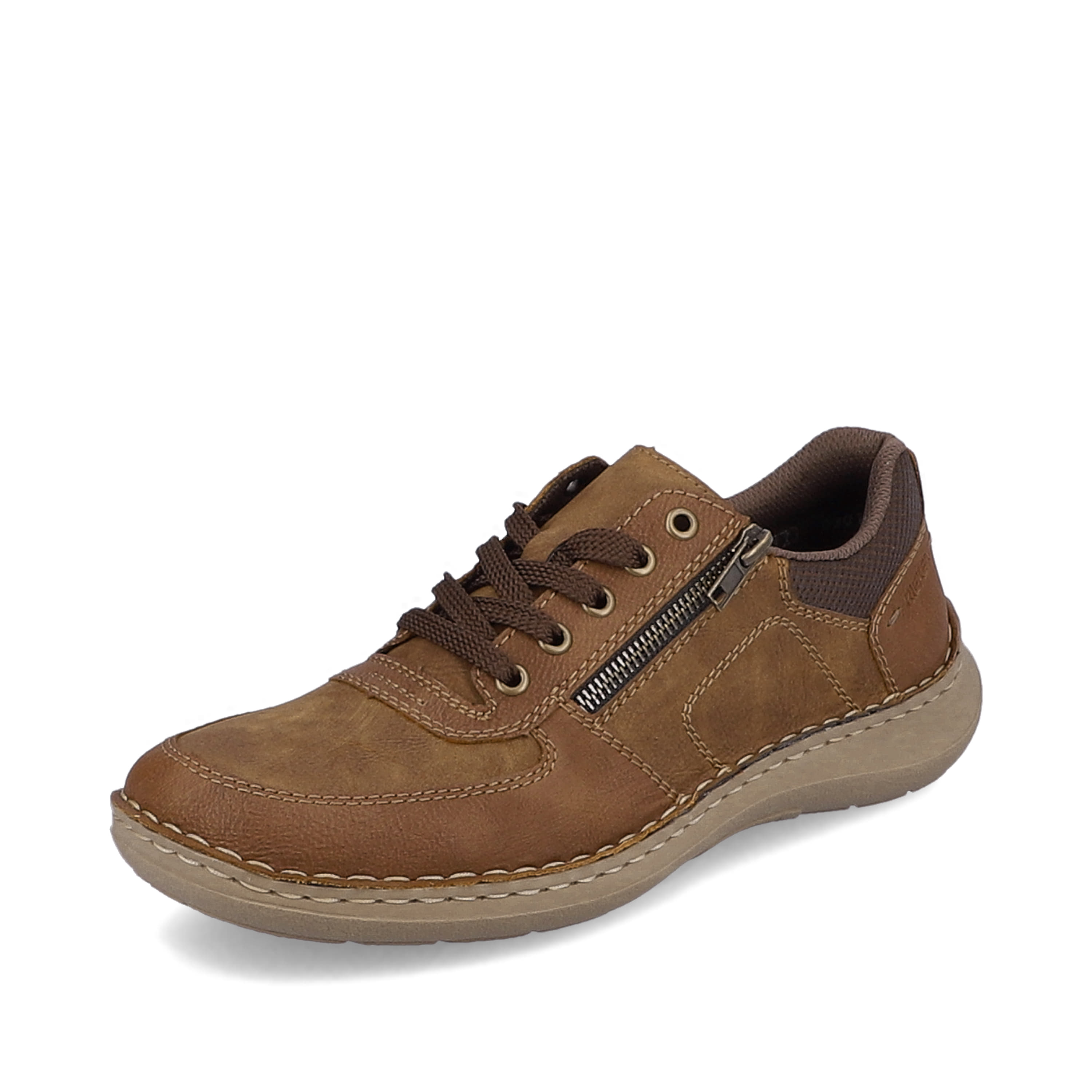 Rieker Herren Schnürschuhe kaffeebraun