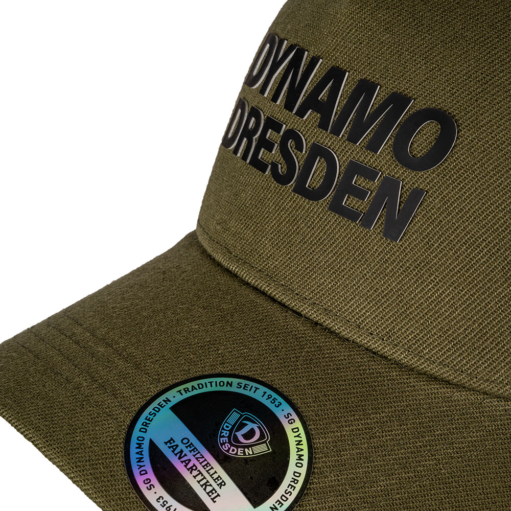 Basecap Rubber DYNAMO Snapback oliv