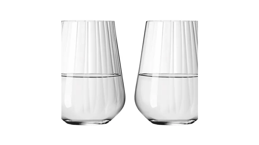 RITZENHOFF Wasserglas Sternschliff  2er #3 F22