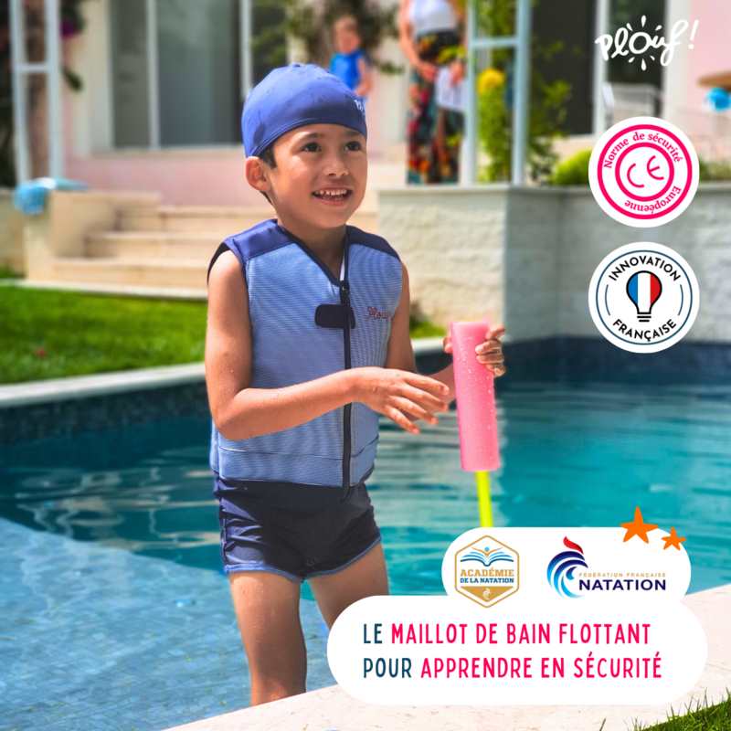 Maillot de bain flottant : Majorque Bleu
