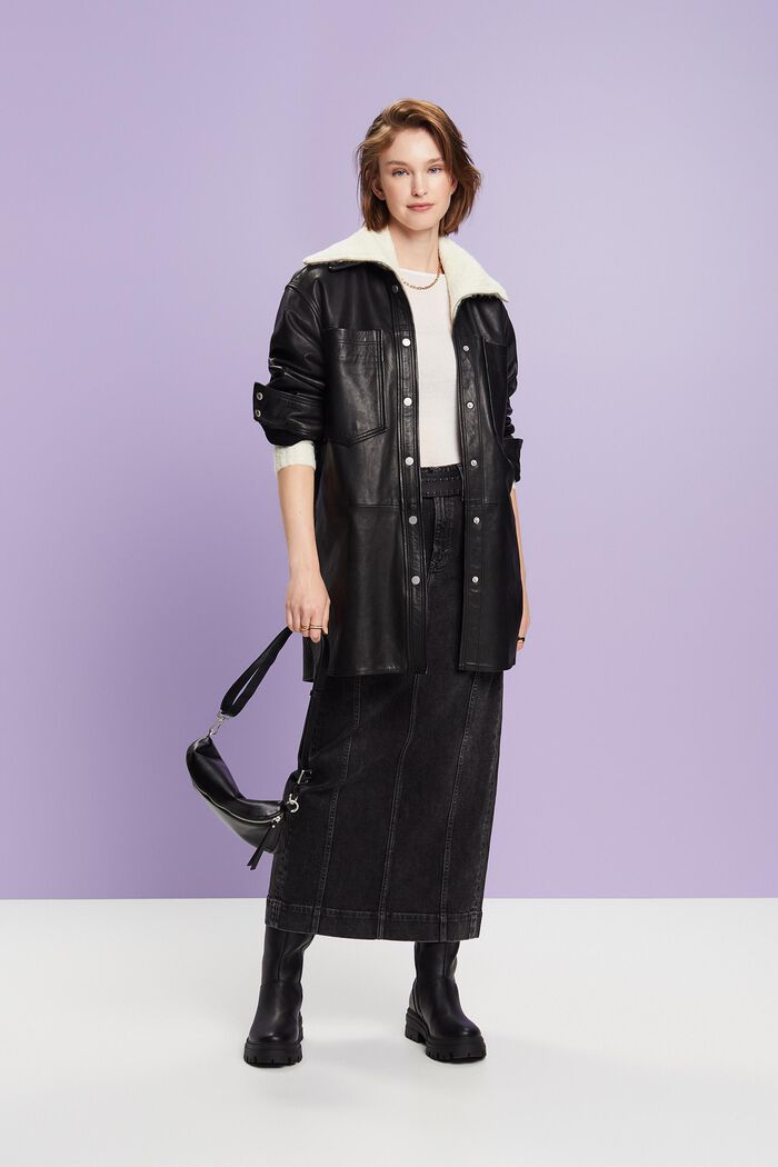 Maxi-Jeansrock