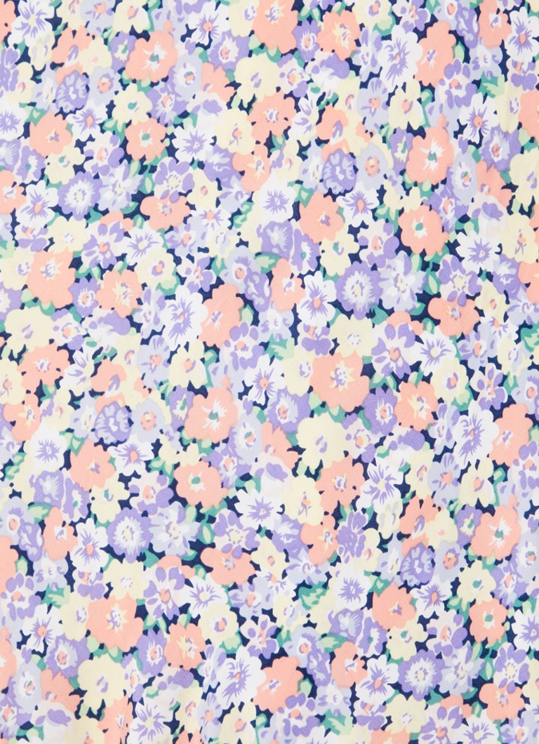 Abito midi Audrina di Rails, con stampa floreale e scollo a V.