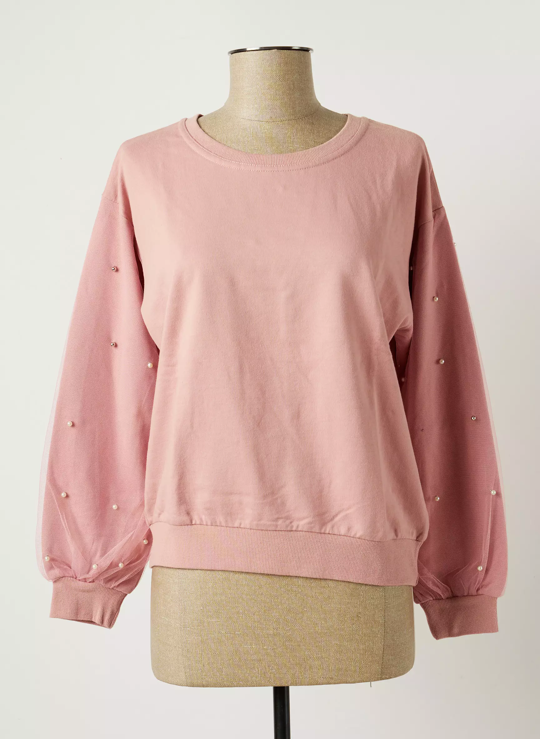 Molly Bracken Sweats Femme couleur rose