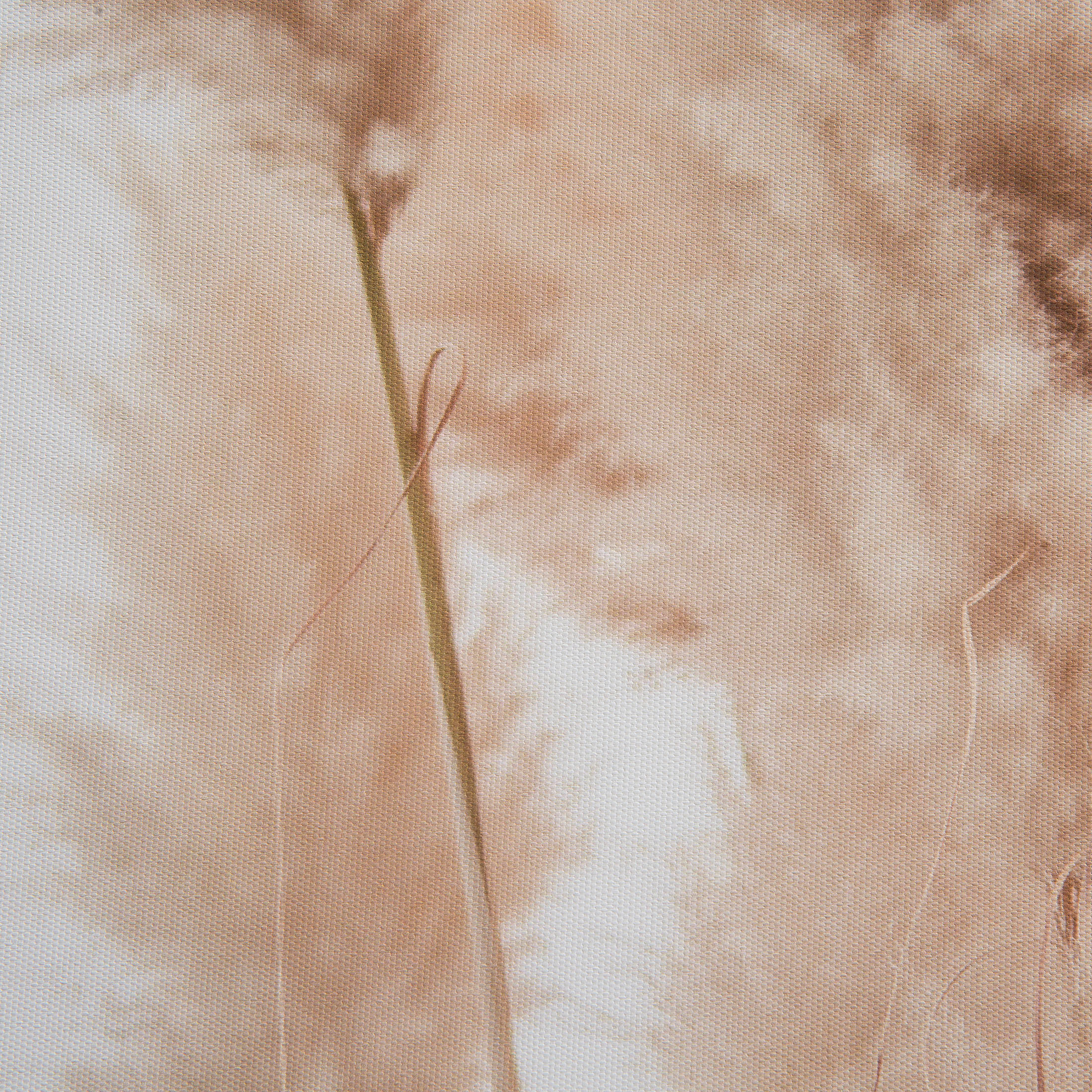 Pampas Para Leinwand-Druck-gerahmt, Beige