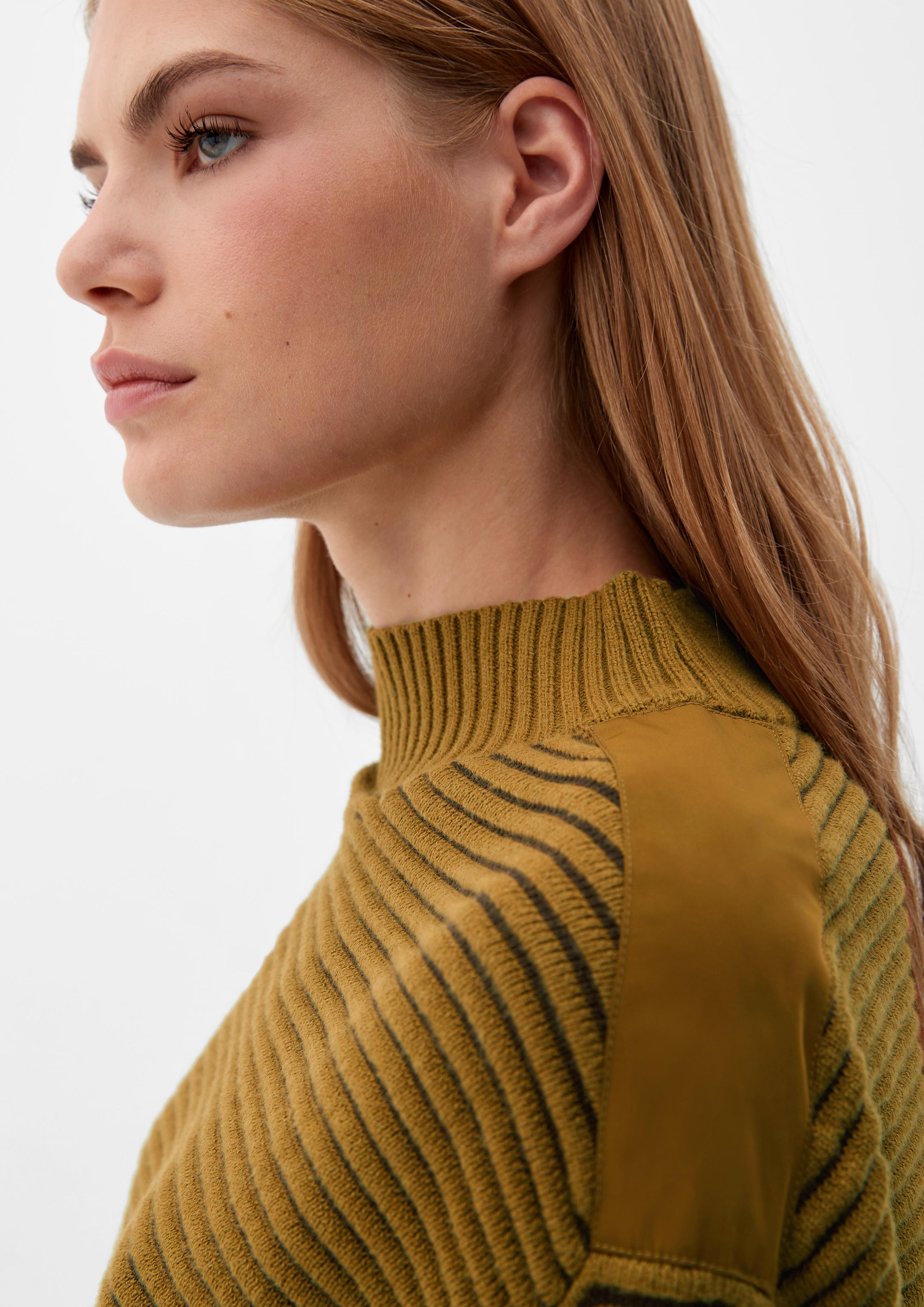 Strickpullover mit Streifen  2120792-77X6