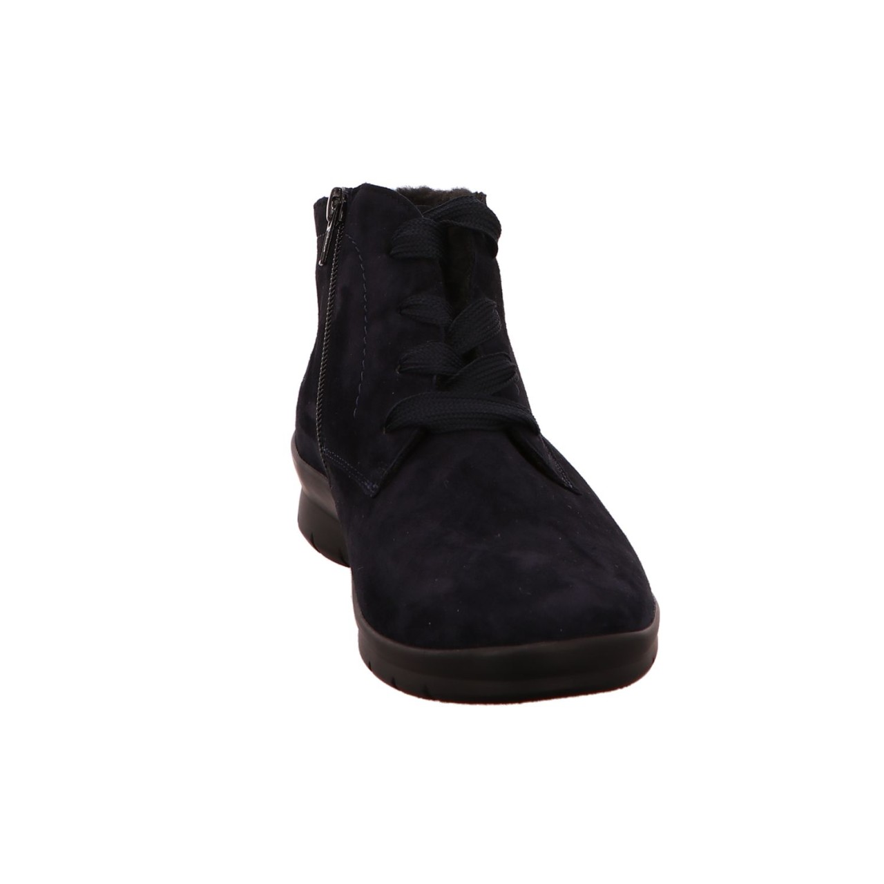 SEMLER Stiefeletten blau Xenia midnightblue Samt-Chevro