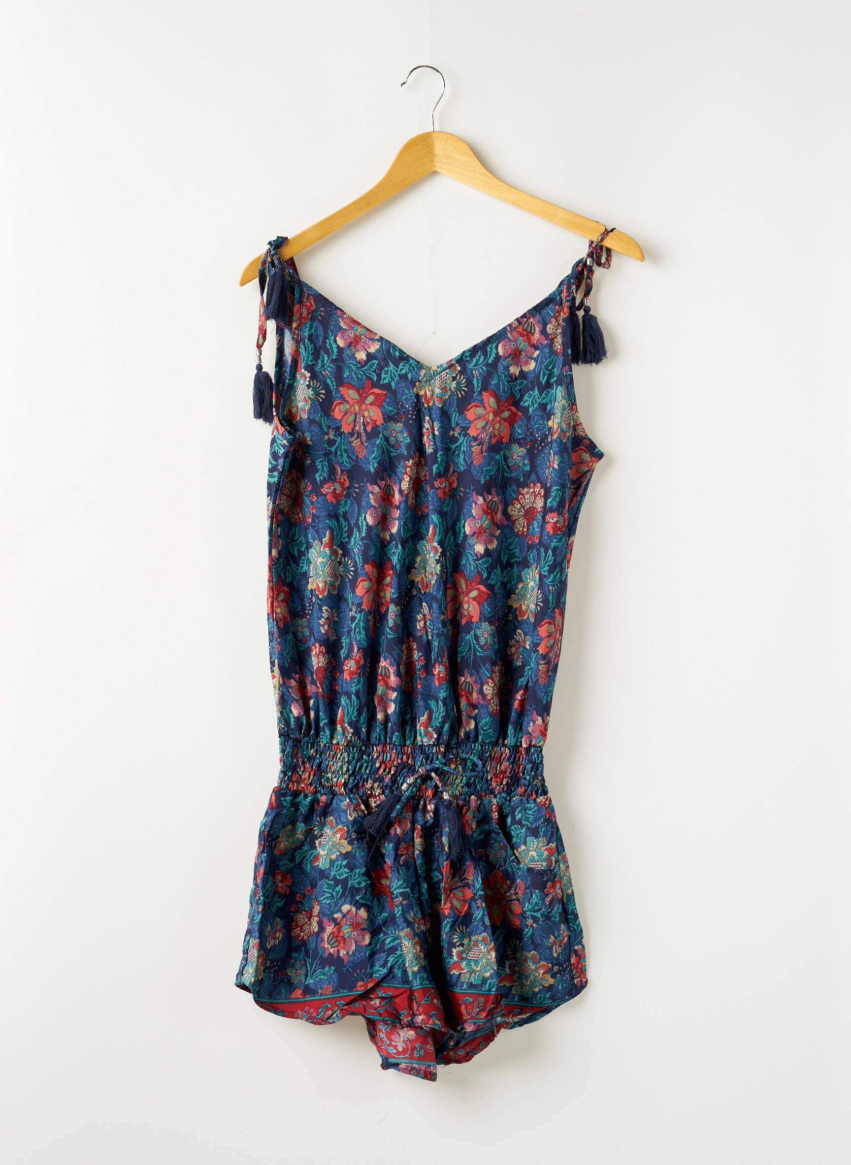 Aller Simplement Combi Shorts Femme couleur bleu