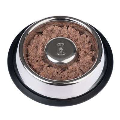 TIAKI Slow-Feeding-Napf Silvered