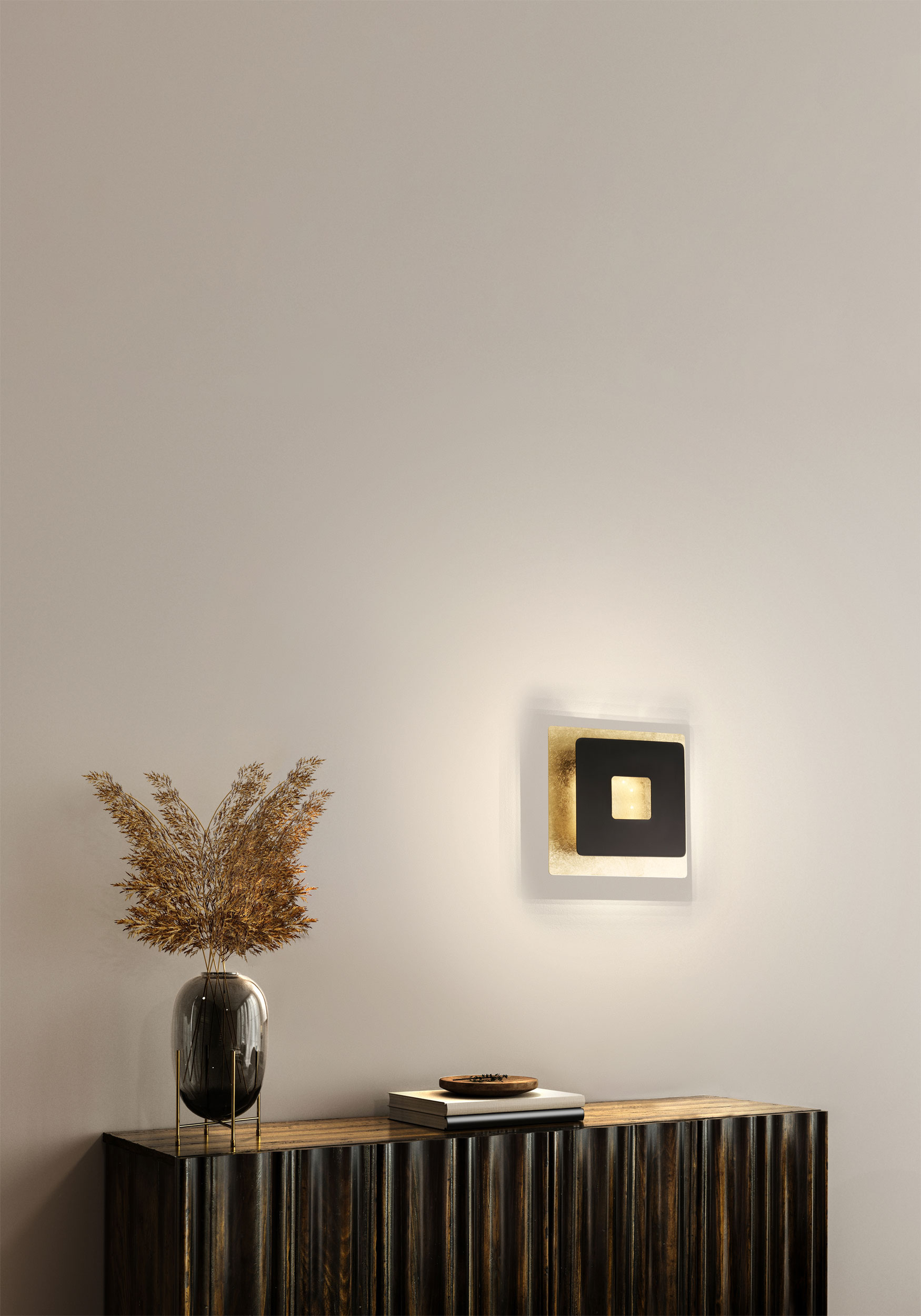 Fischer & HonselLED-Wandleuchte 1flg