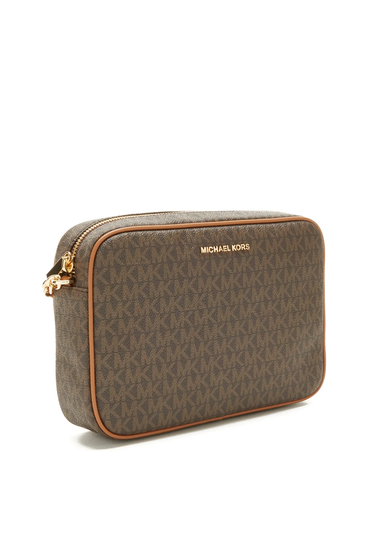 Michael Kors  Michael Kors Jet Set Braune Leder Umhängetasche 32F1GJ6C7B-200