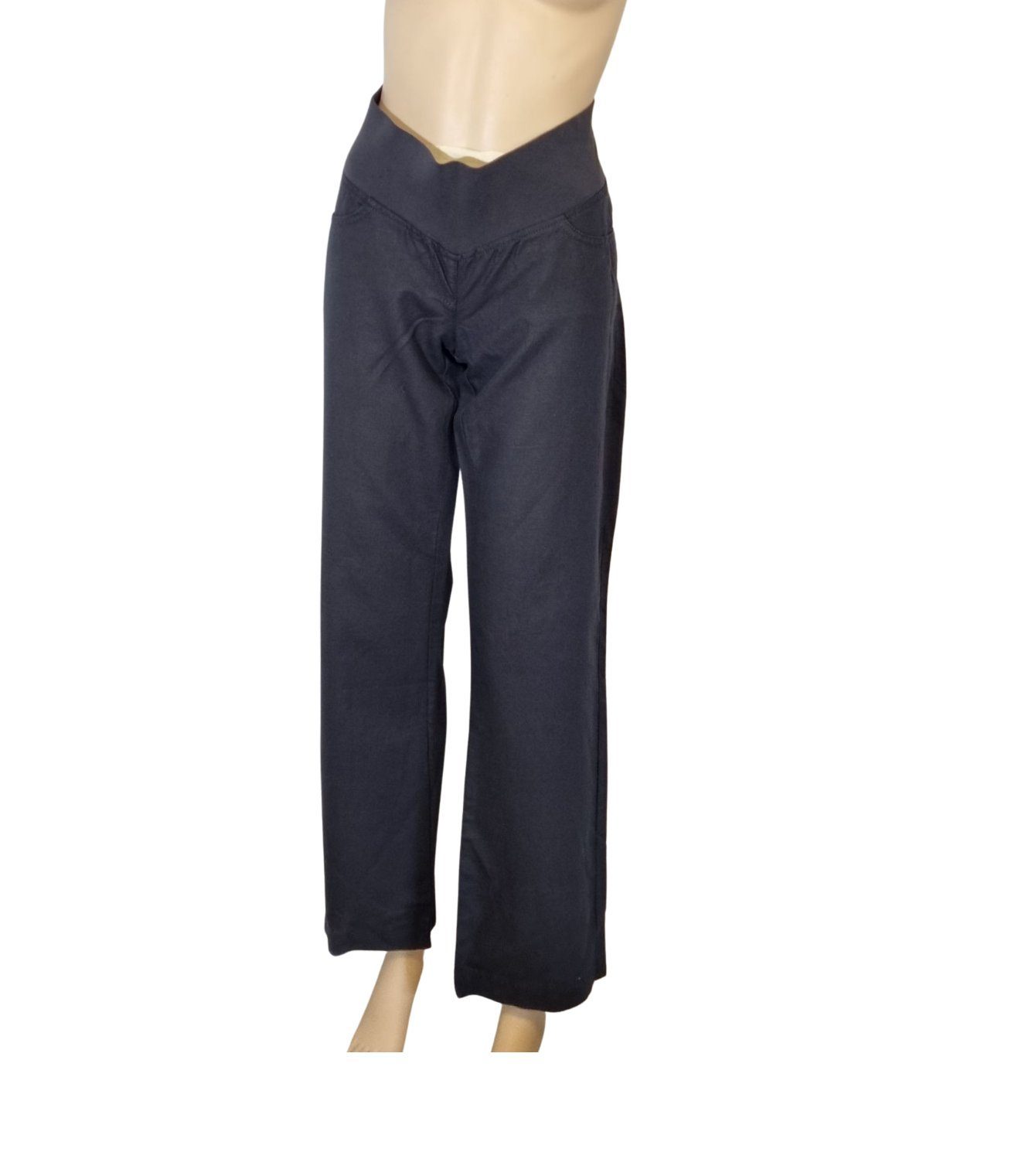 Star Collection Umstandshose ORA-22680 schwarz Leinenhose