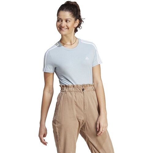 DAMEN SHIRT LOUNGEWEAR ESSENTIALS SLIM 3-STREIFEN