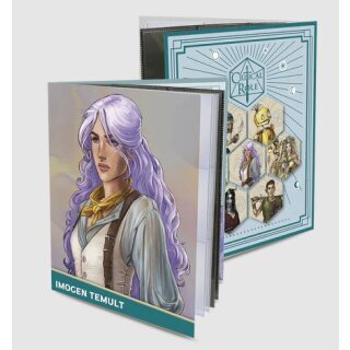 RPG Folio With Stickers Featuring: Imogen Temult From Critical Role