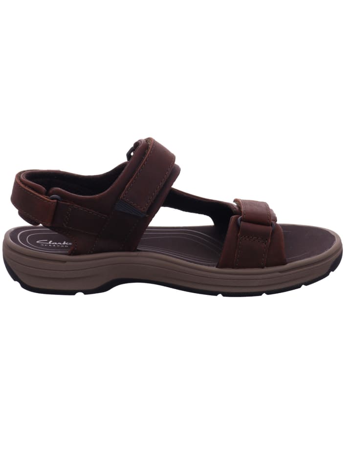 Clarks Treckingsandalette in braun günstig kaufen
