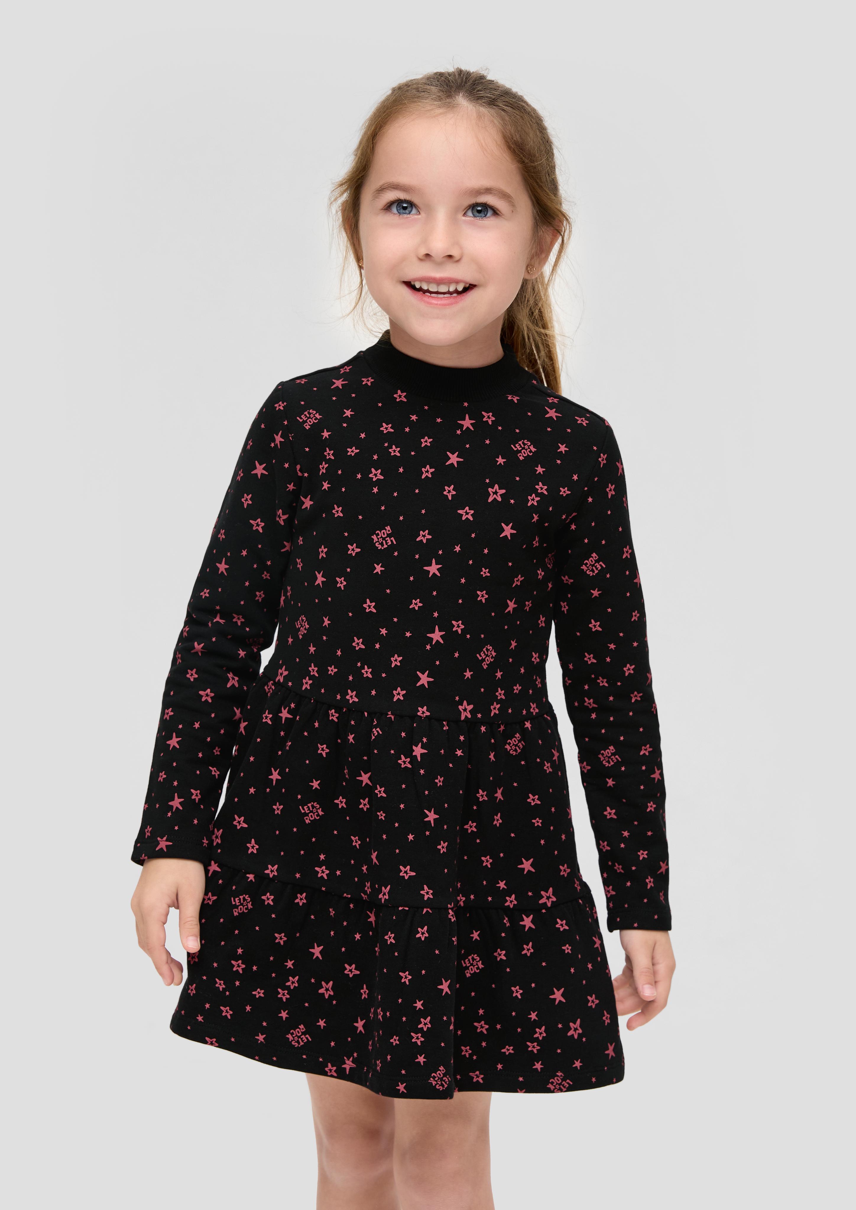 Sweatkleid mit Volants  2137390-99A2