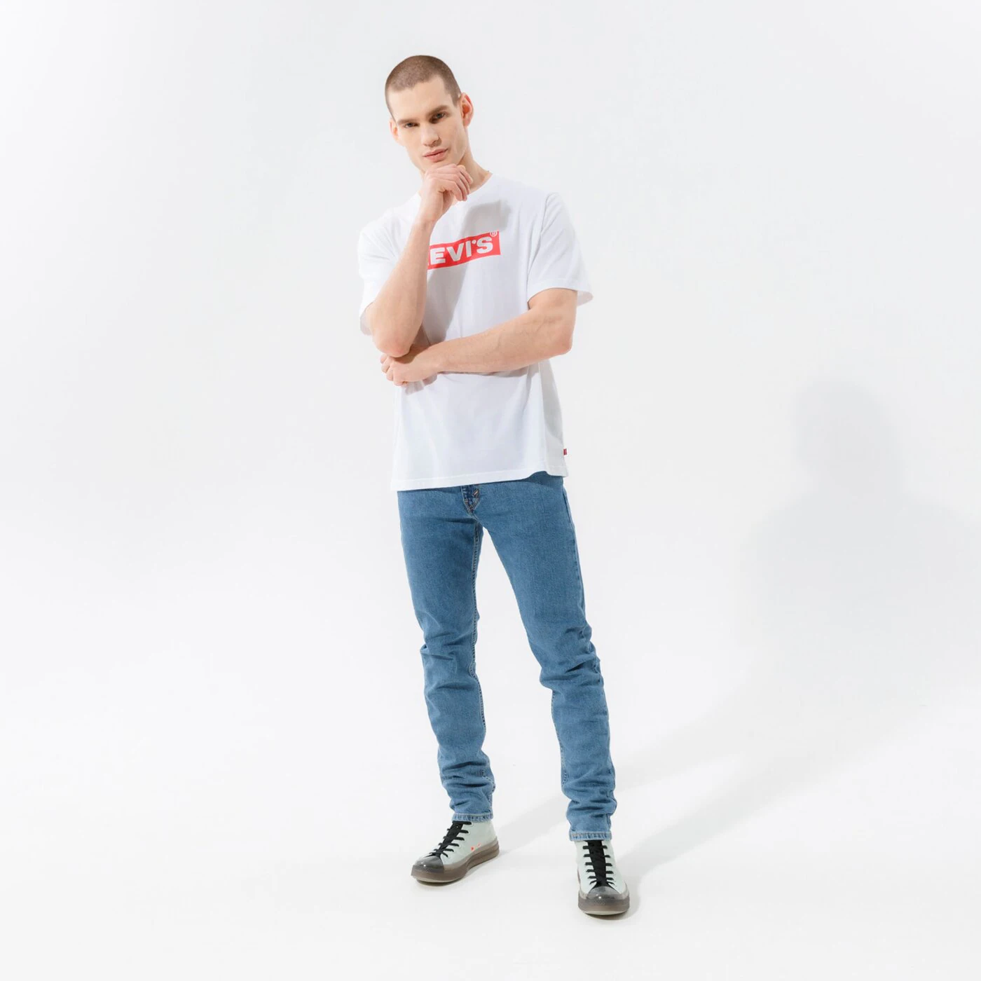 LEVI'S T-SHIRT BOXTAB T Weiß