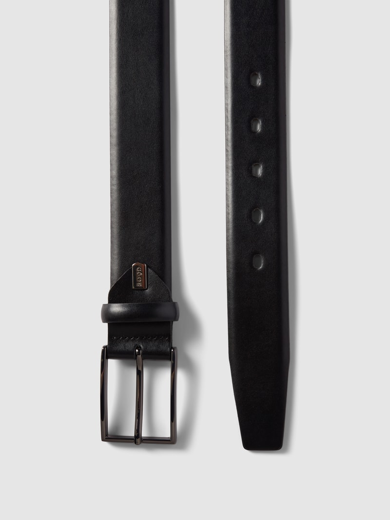Gürtel mit Label-Details in schwarz