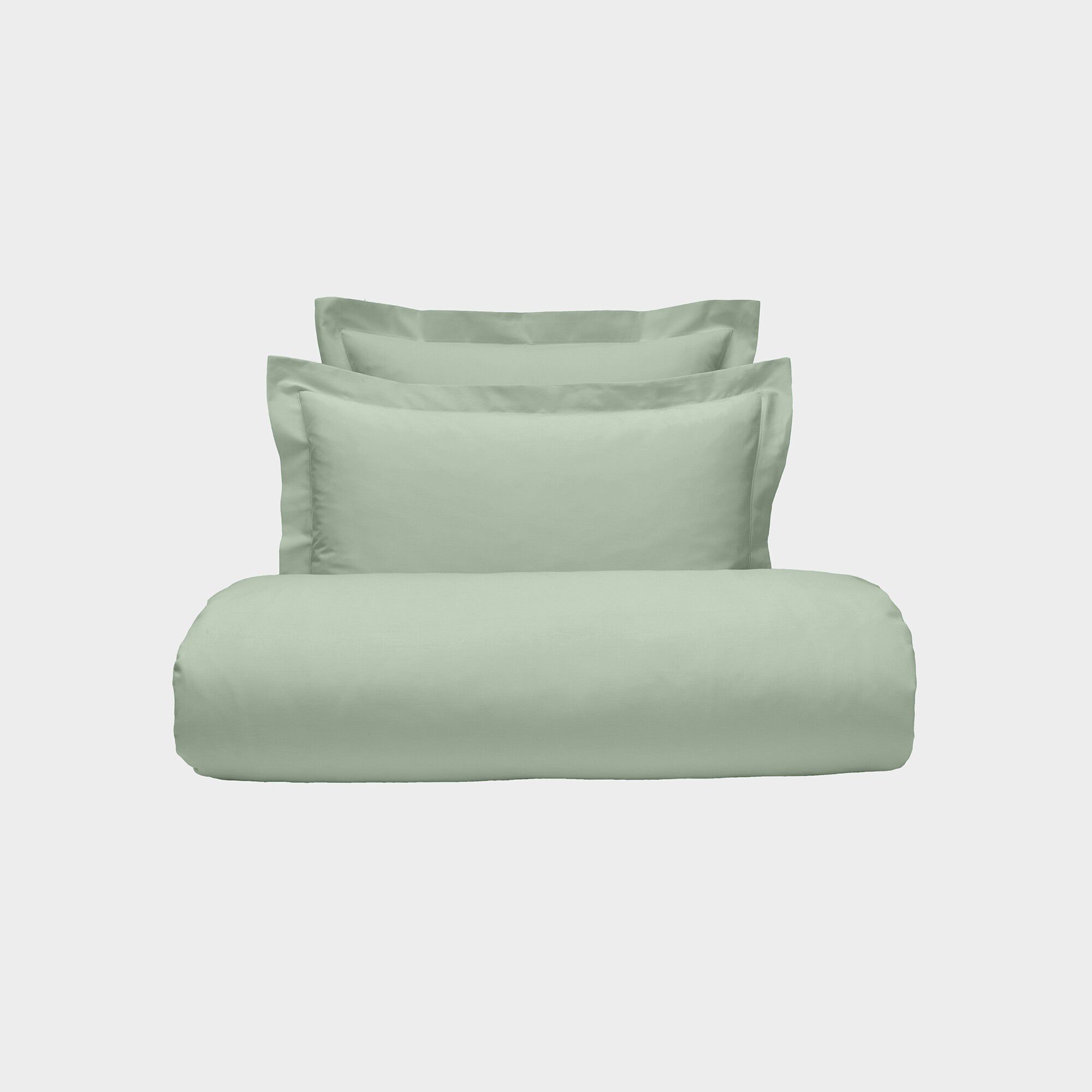 Linge de lit uni polyester-coton Colombine