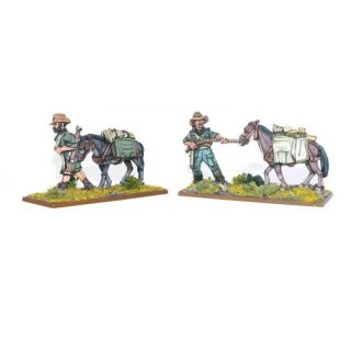 British Chindit Mule Team