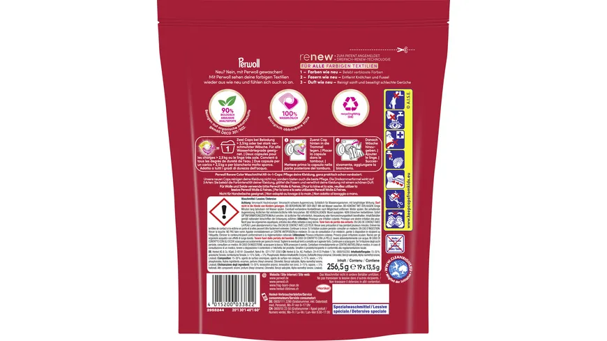 Perwoll Renew Color Waschmittel Caps 257 g