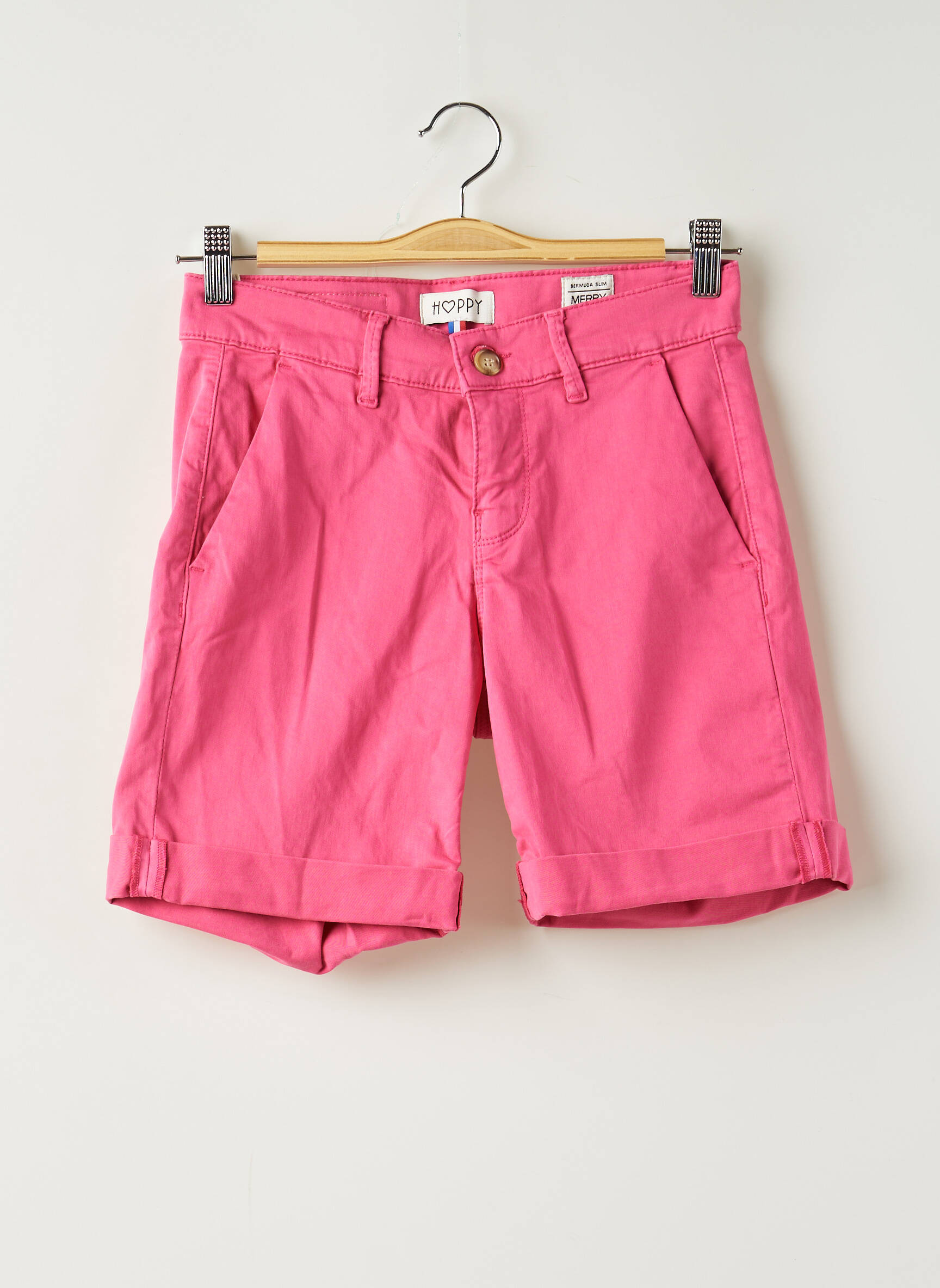 Happy Shorts 1 Femme couleur rose
