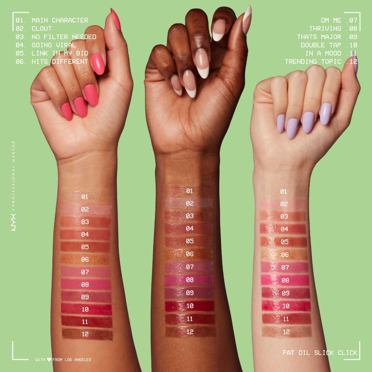 NYX Professional Makeup maščobno olje - Slick Click