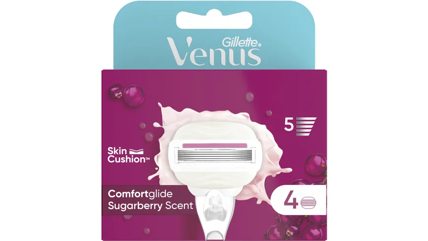 Gillette Venus Klingen Comfortglide Sugarberry